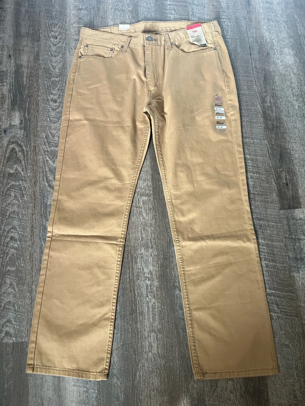 Levi's 514 Straight‎ Fit Men's Jeans-Size 38x32